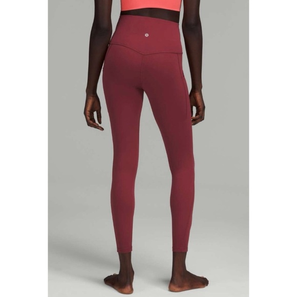 LULULEMON Mulled Wine Align High Rise Leggings 25” - Picture 1 of 7
